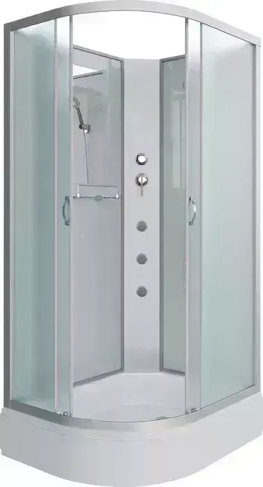 Душевая кабина Niagara NG-33394-14RBKG 130х90х200 правая