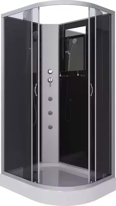 Душевая кабина Niagara NG-3512-14LBKG 120х80х200 левая