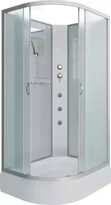 Душевая кабина Niagara NG-33974-14RBKG 90х70х200 правая