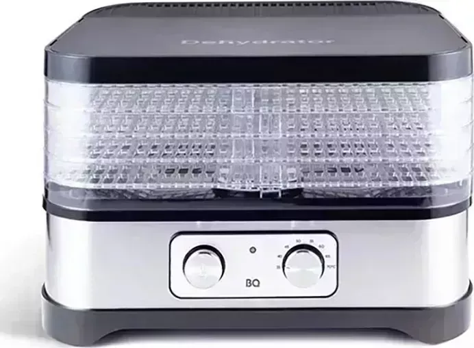 Сушилка для овощей и фруктов BQ FD1000 BLACK-STEEL