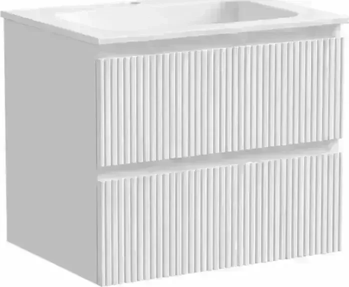 Тумба с раковиной Sancos с Snob T 60х45 Bianco (SNT60W, CN7011)