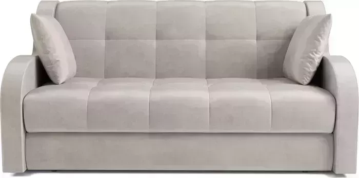 Диван Mebel Ars Аккордеон Барон (бархат бежевый star velvet 6 light beige)