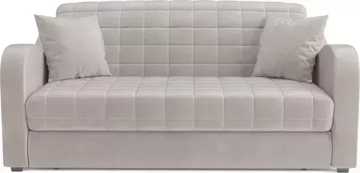 Диван Mebel Ars Аккордеон Барон №4 (бархат бежевый star velvet 6 light beige)