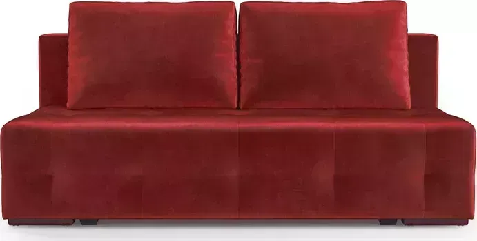 Диван Mebel Ars Марсель №1 (бархат красный star velvet 3 dark red)