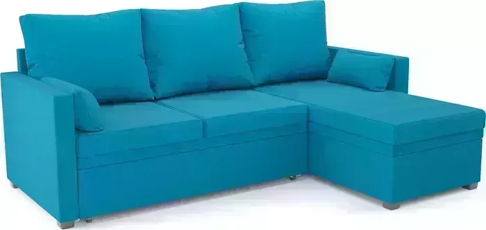 Диван угловой Mebel Ars Париж (синий)