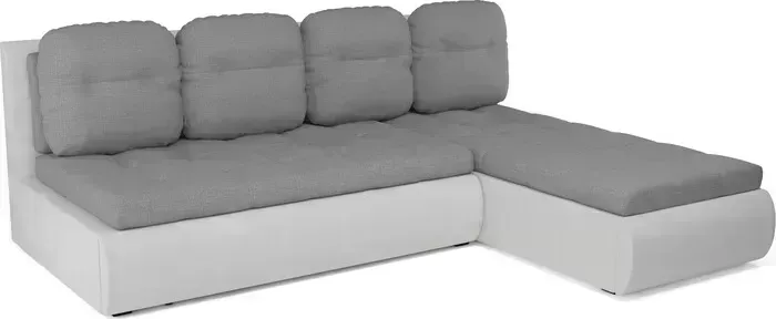 Диван угловой Mebel Ars Кормак (рогожка серая)