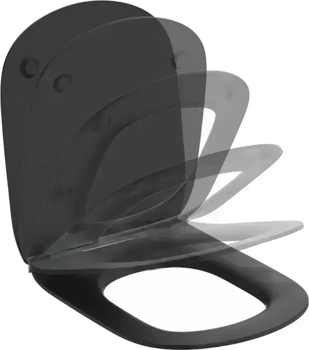 Сиденье для унитаза Ideal Standard Tesi черное (T3527V3)