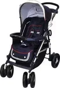 Коляска прогулочная Babylux Marina темно синий 207B