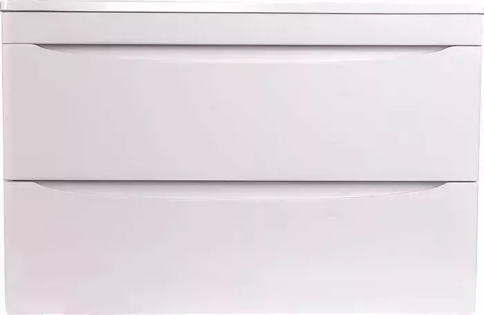 Тумба с раковиной Style line с Бергамо мини 80х35 Люкс Plus подвесная, белая (2000565683005, 2000949236391)