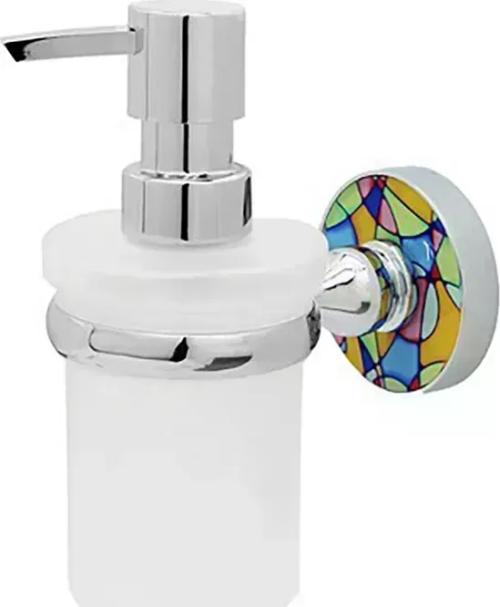 Дозатор Wasserkraft для жидкого мыла Diemel хром (K-2299)