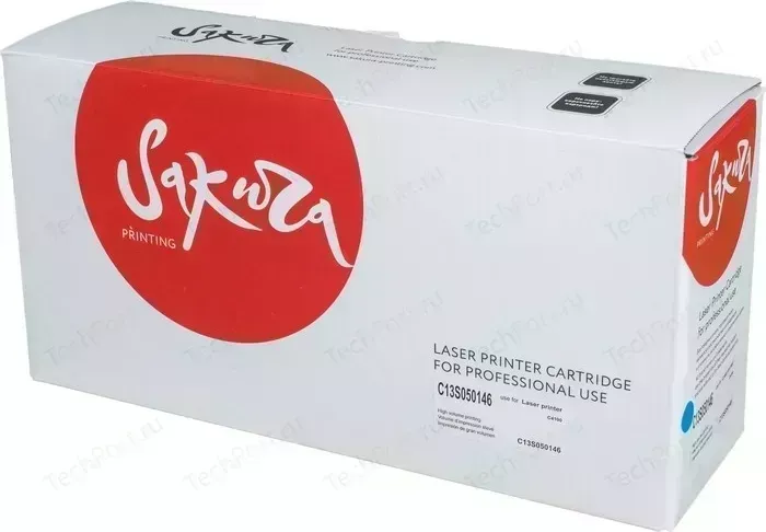 Картридж Sakura C13S050146 синий, 8000 стр.