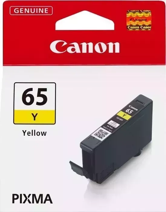 Картридж Canon струйный CLI-65 Y, желтый (4218C001)