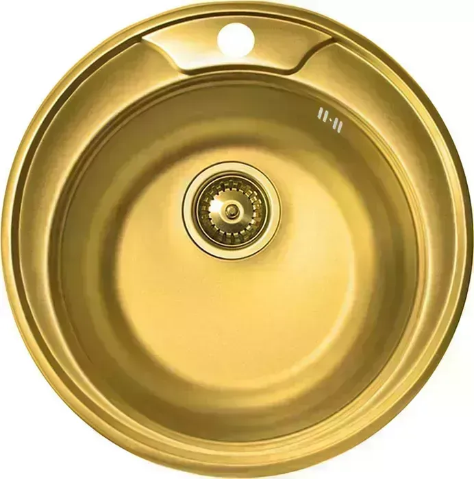 Мойка кухонная ZorG Inox SZR-510 XL бронза