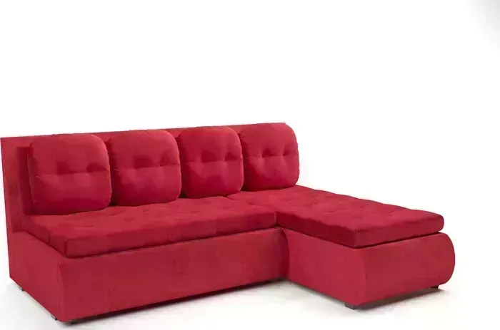 Диван угловой Mebel Ars Кормак (кордрой красный)