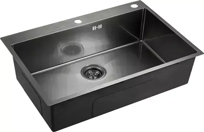 Мойка кухонная EMAR EMB-125A PVD Nano Dark
