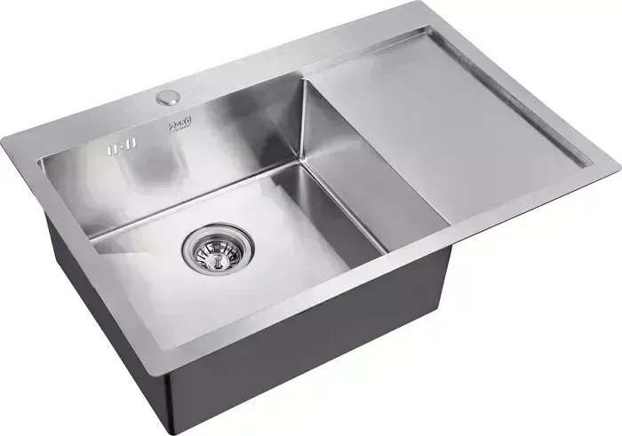 Мойка кухонная ZorG Inox R 7851-L нержавеющая сталь