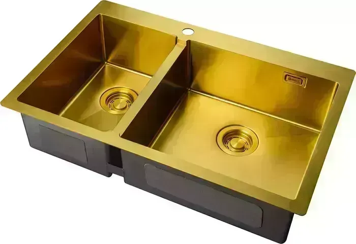 Мойка кухонная ZorG Light ZL R 780-2-510-R бронза