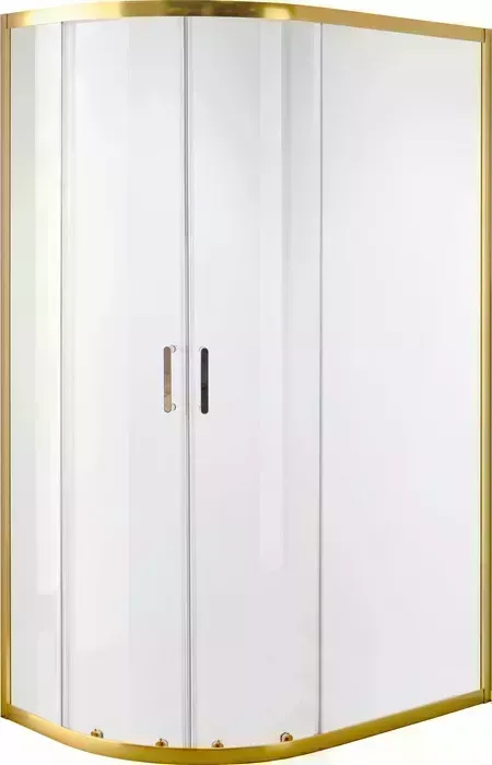 Душевой уголок Niagara Nova 120x80 прозрачный, желтое золото (64210811GOLD)