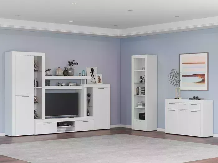 Гостиная Mebel Ars Модульная Мартин (белый)