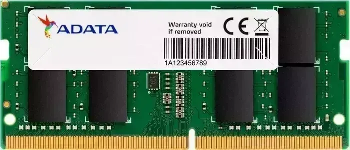 Память оперативная ADATA 8GB DDR4 3200 SO-DIMM Premier AD4S32008G22-SGN, CL22, 1.2V AD4S32008G22-SGN