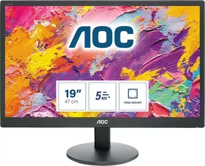 Монитор AOC E970SWN LCD 18.5'' [16:9] 1366x768(WXGA), Black