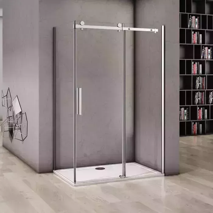 Душевой уголок Good Door Altair WTW+SP 120х80 с поддоном, прозрачный, хром