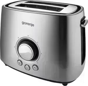 Тостер GORENJE T1000E серебристый/черный