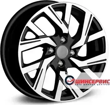Диск автомобильный КиК ZV Cobalt KC1030 ZV R15 / 6.0J PCD 4x100 ET 39.00 ЦО 60.10