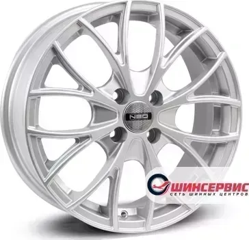 Диск автомобильный NEO 673 R16 / 6.0J PCD 4x100 ET 41.00 ЦО 60.10