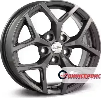 Диск автомобильный Скад KL-368 R16 / 6.5J PCD 5x114.30 ET 40.00 ЦО 66.10