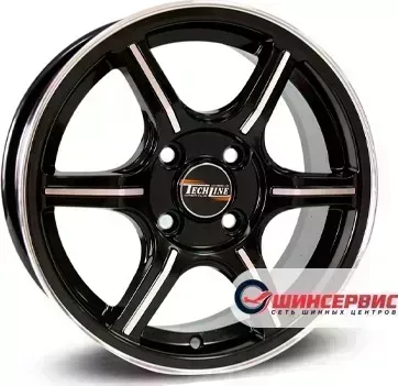 Диск автомобильный Tech Line 433 R14 / 5.5J PCD 4x98.00 ET 38.00 ЦО 58.60