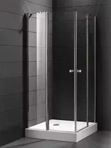 Душевой уголок CEZARES TRIUMPH-D-AH-2-90/100-C-Cr профиль хром, стекло прозрачное