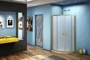 Душевой уголок Good Door Jazze R-120-G-BR профиль бронза, стекло матовое (ДЖ00004)