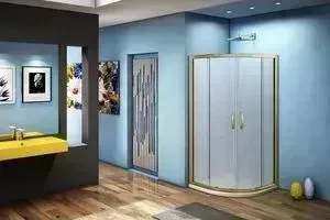 Душевой уголок Good Door Jazze R-80-G-BR профиль бронза, стекло матовое (ДЖ00002)