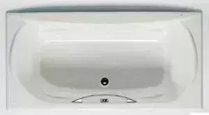 Чугунная ванна ROCA Akira 170x85 с ручками и ножками