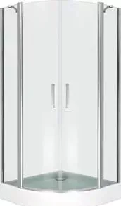Душевой уголок Good Door Pandora R-90-C-CH профиль хром, стекло прозрачное (ПД00011)