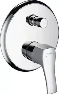 Смеситель для ванны Hansgrohe Metris Classic iBox Universal с механизмом (31485000, 01800180)