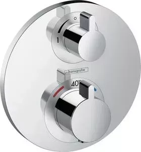 Термостат для душа Hansgrohe Ecostat S с запорно-переключающим вентилем (15758000)