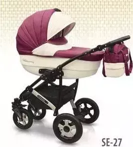 Коляска 2 в 1 CAMARELO 2в1 Sevilla бордовый K242/27
