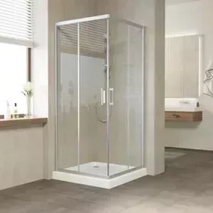 Душевой уголок Vegas Glass ZA 0120 07 01 профиль матовый хром, стекло прозрачное