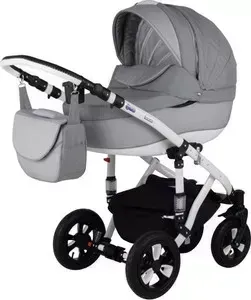 Коляска 2 в 1 BEBE-MOBILE 2 в 1 Toscana Серый с Серым вкраплением - Серый (KBMT-021588L)