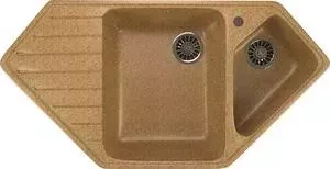 Мойка кухонная Mixline ML-GM25 50х97 песочный 302 (4630030636137)