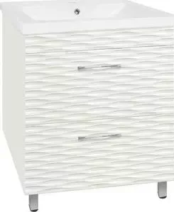 Тумба под раковину Style line Ассоль 70 с доводчиками, 2 ящ., Сомо 70 (2000949084893)