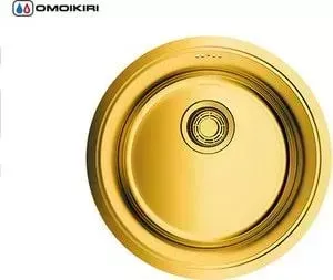 Мойка кухонная OMOIKIRI Toya 42-AB, 420х420, античная латунь (4993187)