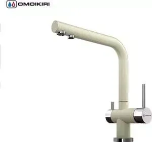 Смеситель для кухни OMOIKIRI Nagano-BE (4994044) ваниль
