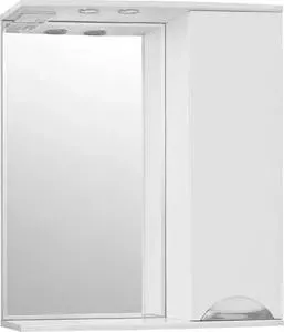 Зеркальный шкаф Style line Жасмин 70 со светом (2000949038698)