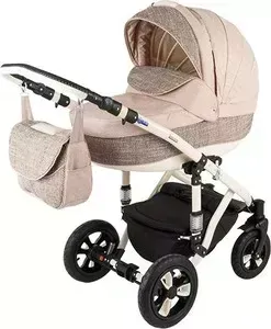 Коляска BEBE-MOBILE Toscana Бежевый - Бежевый (KBMT-0215601K)