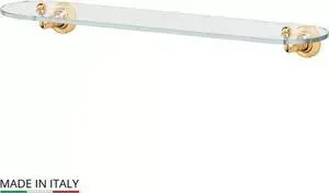 Полка стеклянная 3SC 60 см Stilmar золото (STI 215)