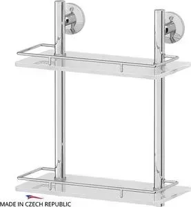 Полка FBS 2-х ярусная 30 см Standard хром (STA 062)