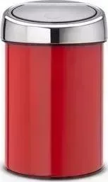 Ведро Brabantia для мусора Touch Bin (364426) пламенно-красный